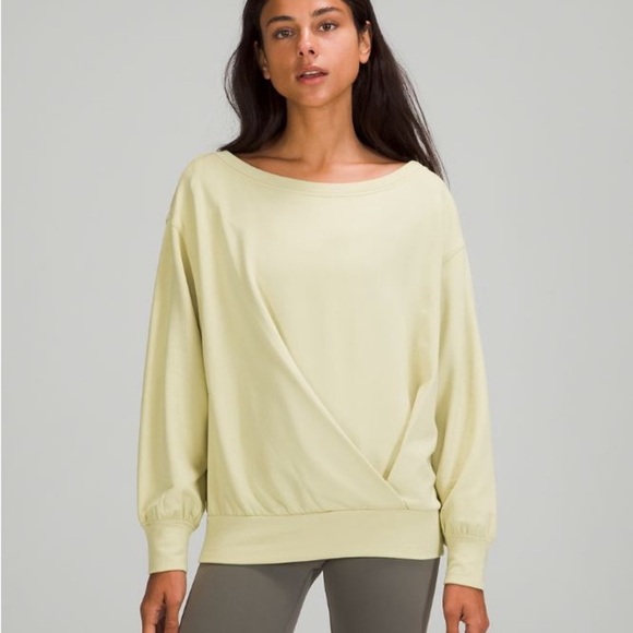 Lululemon Twist Front Crew Neck Sweatshirt - Picture 5 of 5